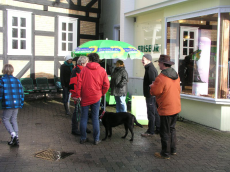 Infostand Buechereiprotest