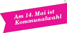 Kommunalwahl 14. Mai