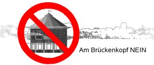 Pavillon, am Brueckenkopf NEIN