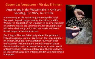 Gegen das Vergessen Ausstellung in Arnis