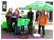 Infostand Demo Berlin