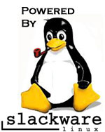 Powered by Slackware Linux
